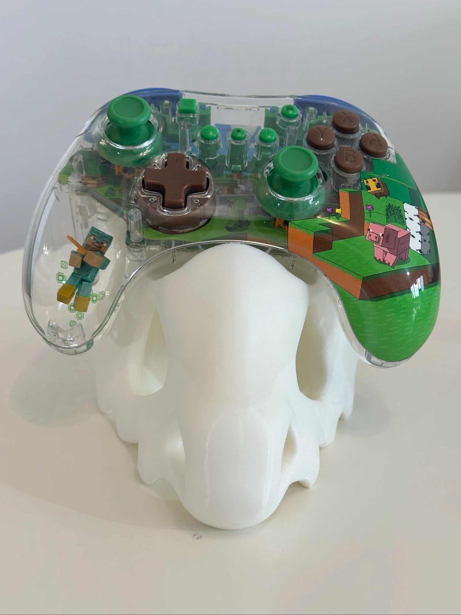 Organisator/Display voor Controller – Minimalistische Schedel – photo 4